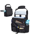 Luxja Car Front Seat Organizer with Cover - Black | Car Seat Storage Organizer - Buy Online on GoSupps.com