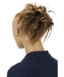 CAISHA Jumbo HaarDary Hairgum DOTT - Perfect for Floral Updos & Bridal Hairstyles | Wavy Brown Mix (DM17cm G8F #4T30) - Buy Online on GoSupps.com