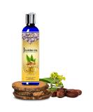 Organic Cold Pressed Jojoba Oil 8 Fl Oz - Bulk Carrier Oil for Beauty, Skin, Hair - Moisturizing & DIY Enhancer for Body Butter - Made in India - Hair Care Products - Buy Online on GoSupps.com