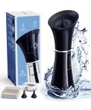 Upgraded Ear Wax Removal Kit - Safe Ear Cleaner with Temperature Sensor IPX7 FSA/HSA Eligible USB-C Cable | Effective Ear Irrigation in Black - Buy Online on GoSupps.com