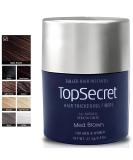 Top Secret Hair Thickening Fibers Refills - Natural Hair Filler for Men & Women - Instantly Fill Thinning Hair - Weather Resistant - Medium Brown Travel Size - Buy Online on GoSupps.com