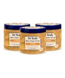 Dr Teal's Shea Sugar Body Scrub Citrus with Essential Oils & Vitamin C 19 oz (Pack of 3) (Packaging May Vary) - Buy Online on GoSupps.com