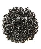 Black Glue Rings for Eyelash Extensions - 300PCS Disposable Holder Cups | Heart & Flower Design Lash Glue Rings for Professional Use - Buy Online on GoSupps.com