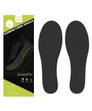 Real Carbon Fiber Insoles - Premium Rigid Shoe Inserts for Turf Toe Foot Fractures & Hallux Rigidus - Men 7.5-8 / Women 8.5-9 - Buy Online on GoSupps.com