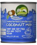 Nature's Charm Sweetened Condensed Coconut Milk | 11.25 Oz (Pack of 6) - Dairy-Free Delight - Buy Online on GoSupps.com
