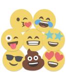 Edible Wafer Emoji Pre-Cut Cupcake Toppers - 24pc - Buy Online on GoSupps.com