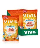 Vivil Wild Orange with vitamin C 15 bags refreshing candies with orange taste sugar -free & vegan 15 x 120g wild orange 15 bags - Buy Online on GoSupps.com