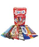 Hot Chocolate Selection Gift Hamper - Celebrations Hot Chocolate Sachets Bulk Buy 8 x 25g Chocolate Multipack with Topline Card. Gift Set for Stocking Fillers Secret Santa Gifts or Movie Night - Buy Online on GoSupps.com