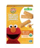 Earth's Best Organic Sesame Street Toddler Crunchin' Grahams, Honey Sticks, 5.3 oz. Box - Buy Online on GoSupps.com