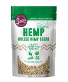 Suncore Foods Organic Hulled Hemp Seeds, Gluten-Free, Non-GMO, Kosher, 8oz (1 Pack) - Buy Online on GoSupps.com