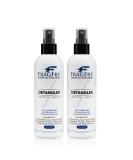 FRAGFRE Detangler 8 oz (2-Pack) - Fragrance-Free & Hypoallergenic Hair Detangler Set - Parabens Free - Leave-in Conditioner for Sensitive Skin - Vegan & Gluten-Free - Styling Heat Protectant - Buy Online on GoSupps.com
