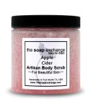 Sea Salt Body Scrub - Apple Cider Scent | Handcrafted Natural Skin Care | 16 fl oz | Exfoliate & Moisturize | Made in the USA - Buy Online on GoSupps.com