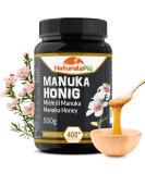 Premium Manuka Honey 400+ MGO - 500g | New Zealand Quality Lab Tested & Natural - Buy Online on GoSupps.com