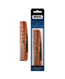 Wahl Beard Moustache  Hair Pocket Comb for Mens Grooming - Handcrafted  Hand Cut with Cellulose Acetate - Smooth Rounded Tapered Teeth - Model 3324 - Buy Online on GoSupps.com