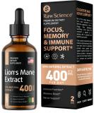 Lion's Mane Mushroom Extract Lions Mane Supplement for Nootropic Brain Support Enhanced Focus Mental Clarity. High Potency Lion Mane Liquid. Unique Mushroom Extract Nootropics Solution Vegan 2oz - Buy Online on GoSupps.com