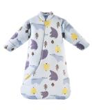 Chilsuessy Baby Sleeping Bag with Detachable Long Sleeves - Blue Polar Bear/2.5 Tog 6-18 Months - Buy Online on GoSupps.com