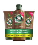 Herbal Essences Hydrate Moisture Shampoo & Conditioner Set - Coconut Fragrance for Soft Moisturized Hair | International Shipping Available - Buy Online on GoSupps.com