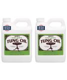 HOPE'S 100% Pure Tung Oil  Waterproof Natural Wood Finish and Sealer  32 Fl Oz  2 Pack Two  32 Fl Oz - Buy Online on GoSupps.com