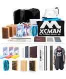 XCMAN Ski Snowboard Tuning Kit with Waxing Iron & Universal Wax - STK-3 LUXURY VERSION - Buy Online on GoSupps.com