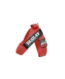 Julius-K9 2XL/3 Red-Grey Belt Harness | Premium Color & Gray Dog Harness for Ultimate Comfort | International Shipping Available - Buy Online on GoSupps.com