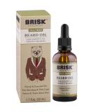 Brisk Grooming Tea Tree Beard Oil - Fast-Absorbing Natural Oil Blend for Soft Healthy Beards - 1.7 oz with Dropper - Buy Online on GoSupps.com