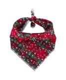 Lionheart Glory Dog Haller Washable Soft Cotton Christmas Neckerchief for Large Dogs | Adjustable Green & Red Kerchief | Perfect Holiday Accessory (1 Pack) - Buy Online on GoSupps.com