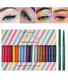 Bonnie Choice 20 Pc Colored Eyeliners Set - Long Lasting Waterproof Eye Makeup Liners for Women - Buy Online on GoSupps.com