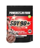 Powerstar Soy 90+ 1kg - Vegan Soy Protein Isolate 93% Protein No Added Sugar Made in Germany - Lactose-Free Non-GMO Chocolate Flavor - Plant-Based Protein Powder - Buy Online on GoSupps.com