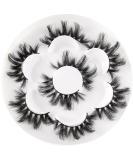 Shop 4 Pairs of 5D Handmade False Eyelashes - Fluffy & Natural Look | International Shipping Available - Buy Online on GoSupps.com
