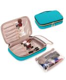 Yarwo Blue-Green Cosmetic Bag Organizer for Brush Set | Makeup Brush Storage (Up to 24 cm) - International Shipping - Buy Online on GoSupps.com