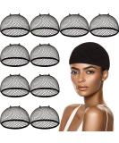 Smilco 10-Piece Mesh Wig Cap Net for Women - Black Fishnet Hair Net - Buy Online on GoSupps.com