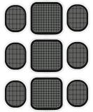 UYGHHK Replacement Gel Pads for Abs Belts - Long-lasting Adhesive Pads - Buy Online on GoSupps.com