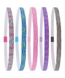 Space Tie Dye Headbands for Girls - Set of 5 | FROG SAC Sports Headbands - Buy Online on GoSupps.com