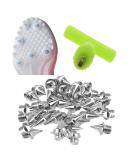 Replacement Athletics Spikes - Eatzhletik Spike Nails & Thorns for Cross Running | 6mm Conical | 24 Units - Buy Online on GoSupps.com