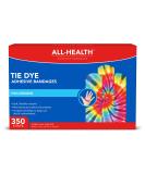 Colorful Tie Dye Adhesive Bandages 0.75 x 3 350 ct - Fun Designs for First Aid & Wound Care - Buy Online on GoSupps.com