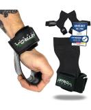NetroxSports Power Grips - Extra Strong Lifting Straps for Bodybuilding Weightlifting & Strength Training - Premium Fitness Aids for Men & Women - International Shipping Available - Buy Online on GoSupps.com