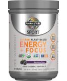Garden of Life Sport Organic Pre Workout Powder - Vegan Gluten Free 85mg Caffeine Natural Energy & Focus - Blackberry Flavor 30 Servings Non-GMO - Buy Online on GoSupps.com