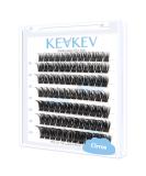 Lash Clusters 84 Pcs DIY Cluster Eyelash Extensions | Natural Look Thin Band & Soft | D-14mm Cirrus - Buy Online on GoSupps.com