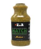 Original New Mexico Hatch Green Chile By Zia Green Chile Company - Delicious Flame-Roasted, Peeled & Diced Southwestern Certified Green Peppers For Salsas, Stews & More, Vegan & Gluten-Free - 128oz MEDIUM HEAT LEVEL - Buy Online on GoSupps.com
