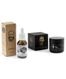 Beyers Oil Bart l & Pomade Set - Handmade Bavarian Beard Care | 100% Natural with Chiemgau Beeswax - Smooth Skin & Beard - Buy Online on GoSupps.com