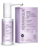 Keranique Hair Regrowth Treatment for Women - 2% Minoxidil for Hair Growth & Thickening - Topical Solution Scalp Treatment for Hair Loss & Thinning w/ Precision Spray Applicator - 2 Fl Oz - Buy Online on GoSupps.com