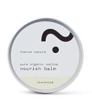 Nourish Tallow Balm Natural Bioavailable Skin Care Essential Lip Balm Face Care Must-Have Vitamin-Rich Body and Face Moisturiser Unscented 100g - Fierce Naturev - Buy Online on GoSupps.com