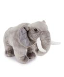 Zappi Co Safari Animals Collection Plush Elephant Toy - Soft & Cuddly (36cm Depth) - Buy Online on GoSupps.com