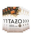 Tazo Chai Vanilla Caramel Tea Bags - 20 Count (Pack of 6) | Premium Quality - Buy Online on GoSupps.com