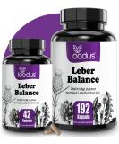 LOODUS Leberkur Capsules - Vegan Liver Support Complex with Dandelion Artichoke & Choline - 42 Highly-Dosed Serving Size for Optimal Liver Health - Buy Online on GoSupps.com