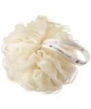 Hydrea London Shower Pouf Bath Loofah Mesh Sponge Exfoliating Bath Scrunchie Large Shower Puff Scrub Body Cleansing Shower Puff for Men & Women - Cream Beige 1 Count (Pack of 1) - Buy Online on GoSupps.com