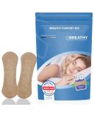 30 Anti-Snoring Nose Plasters - Enhance Breathing & Reduce Snoring | Brown Nose Strips for Better Sleep - Buy Online on GoSupps.com