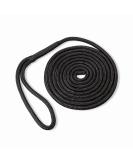 ACY Marine Double Braided Nylon Dock Line - 38 x 15ft - Boat Rope for Docking - Stretch Resistant - MarinePontoon Accessories - Buy Online on GoSupps.com