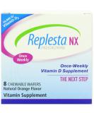 Replesta NX Vitamin D Chewable Wafers - 14000 IU, Natural Orange Flavor, Once-Weekly Supplement - Buy Online on GoSupps.com