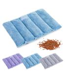 SuzziPad Microwave Heating Pad 8x12 - Reusable Moist Heat Pad for Cramps & Pain Relief - Shoulder, Knee, Abdominal & Back - Blue - Buy Online on GoSupps.com